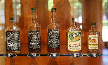 Jack Daniels bottle collection&nbsp;uploaded by&nbsp;Ben, 07. Feb 2106
