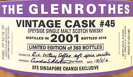 Glenrothes Vintage Cask #45