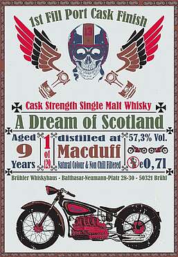 Macduff 1st Fill Port Cask Finish - A Dream of Scotland - Cask Strength