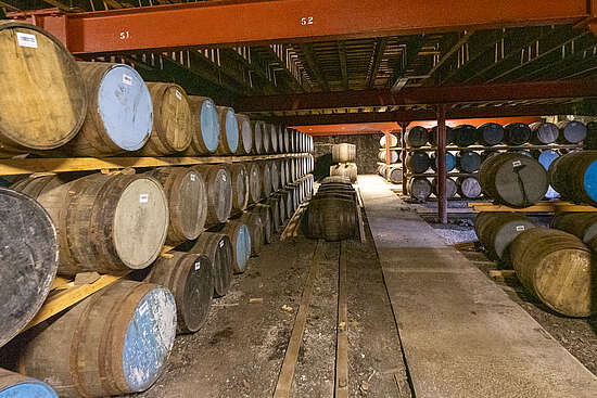 Inside the Mortlach Warehouse
