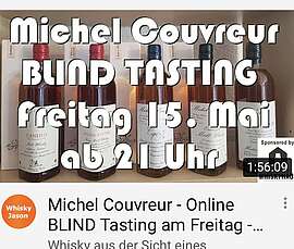 Michel Couvreur Michel Couvreur - Online BLIND Tasting am Freitag - 15. Mai um 21 Uhr