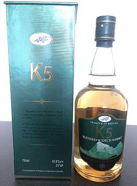 K5 (BHUTAN) Blended Scotch Whisky