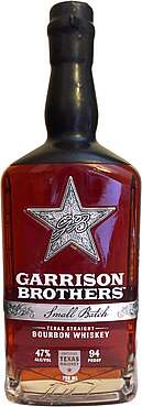 Garrison Brothers - Small Batch - Texas Straight Bourbon Whiskey