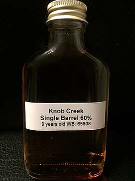 Knob Creek Single Barrel Reserve 9 Jahre Sample