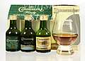 Connemara Miniatursortiment incl. Blenders Malt Glas Glencairn