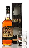 Jim Beam Devil's Cut with Glas