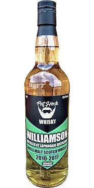 Williamson Pat Hock Whisky Distilled at Laphroaig Dist.SMSW 2010-2017 Bb Hh