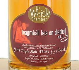 teagmhail leis an diabhail Vol. 1 The Whisky Chamber