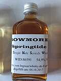 Bowmore Springtide Sample