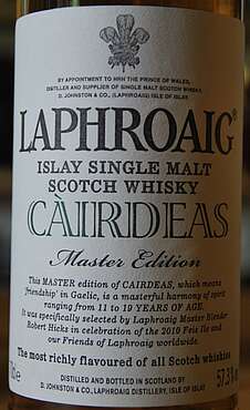 Laphroaig Cairdeas Feis Ile 2010 Master Edition