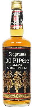 Seagram Seagram's 100 Pipers De Luxe Scotch Whisky