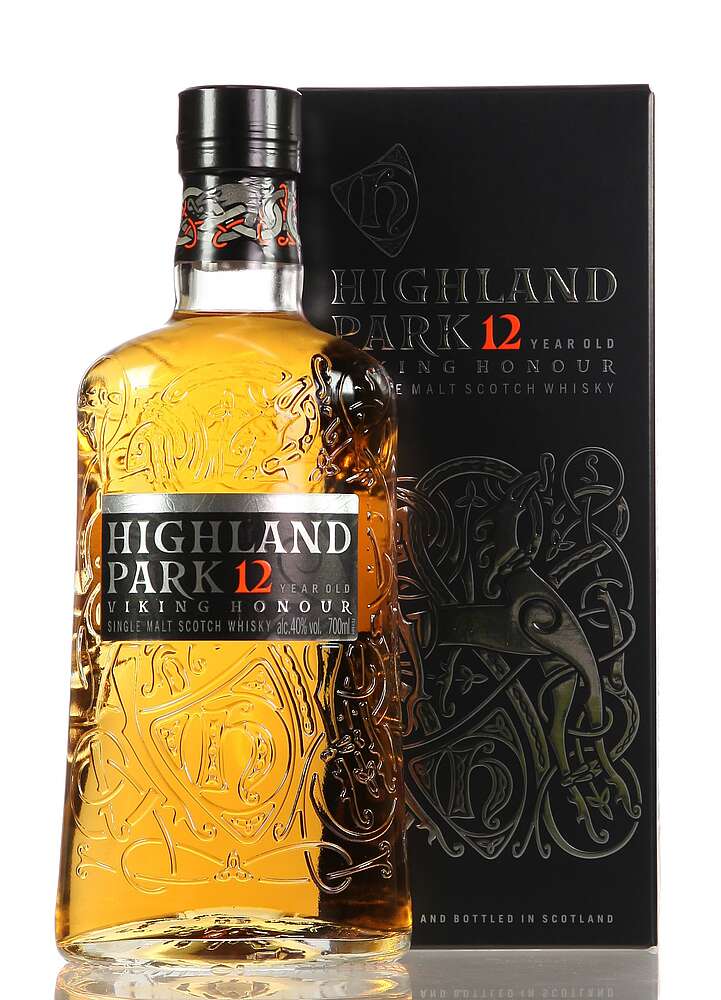 Highland Park 12 Years Single Malt Scotch Viking Honour – Five