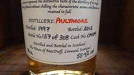 Aultmore 'The Golden Cask'