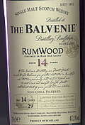 Balvenie Rum Wood