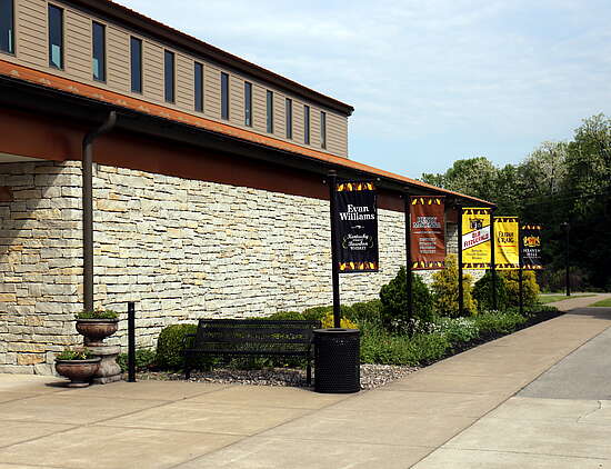 The Entrance of the visitor centre in Bardstown