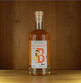 Das Geheimnis der B - Whisky-Likör mit Honig und Kräutern