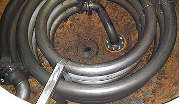 Puni heating system in the Pot Stills&nbsp;uploaded by&nbsp;Ben, 07. Feb 2106