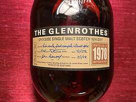 Glenrothes Vintage 29J-1978/2008