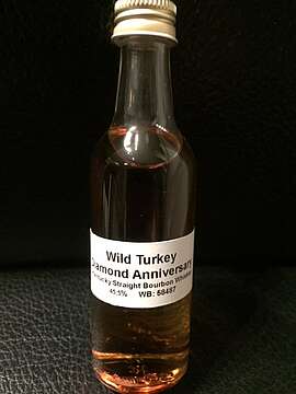 Wild Turkey Diamond Anniversary Sample