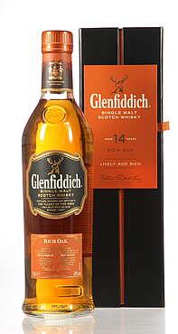 Glenfiddich Rick Oak in Champagnerbox