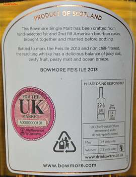 Bowmore Feis Ile 2013