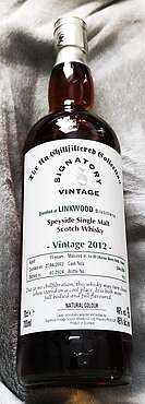 Linkwood First Fill Oloroso Sherry Butt Finish Un-Chillfiltered