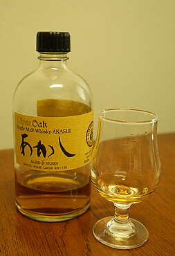 Akashi Single Cask White Wine