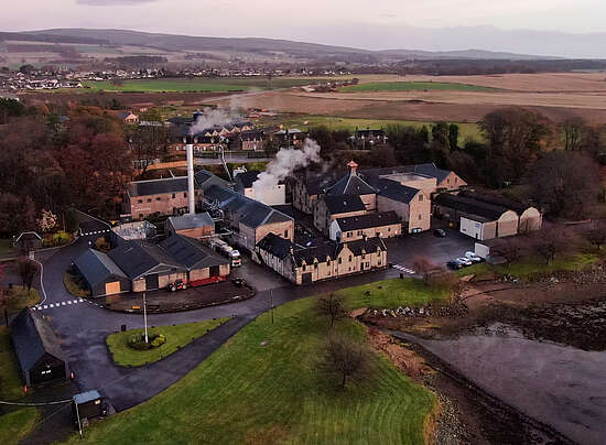 Dalmore from above
