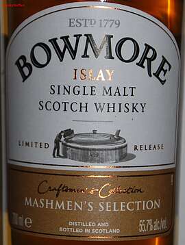 Bowmore Mashmen's Selection