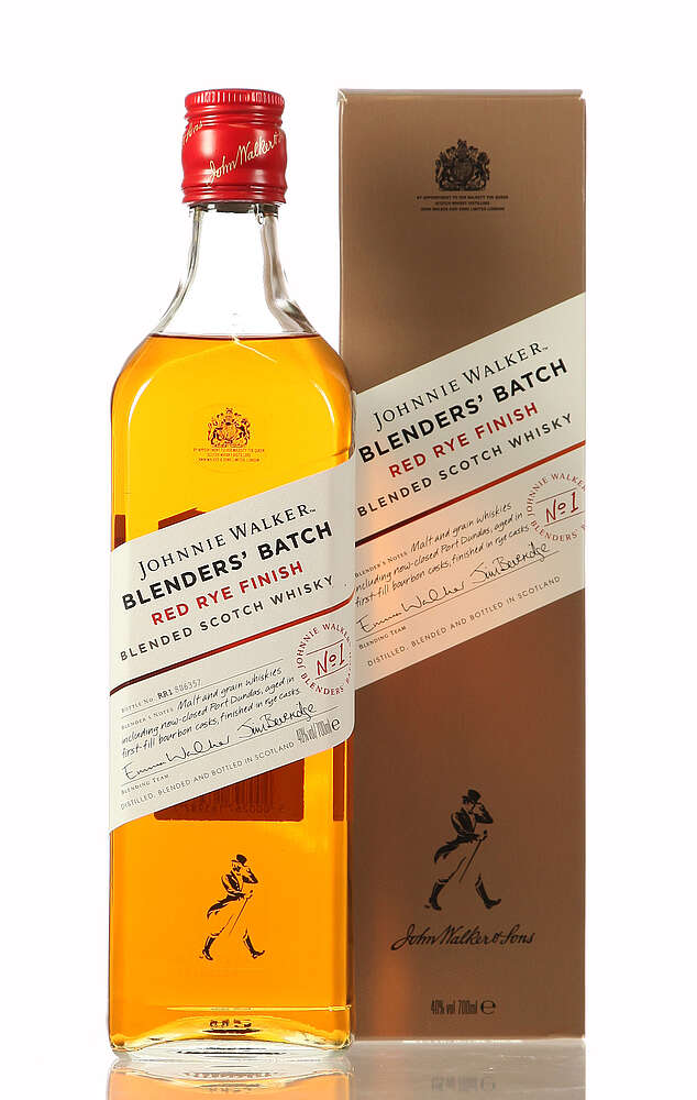 sociaal Tijdens ~ evenwichtig Johnnie Walker Blenders&#039; Batch Red Rye Finish - Whisky.com