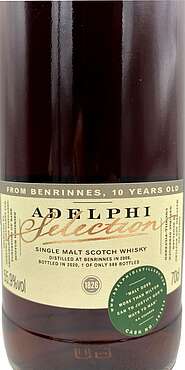 Benrinnes Adelphi Selection For Germany