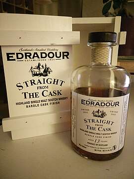 Edradour Straight From the cask - Barolo Cask Finish