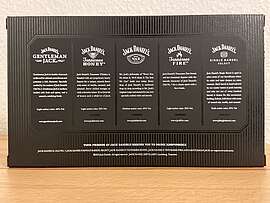 Jack Daniel's Family of Fine Spirits 5x 5cl