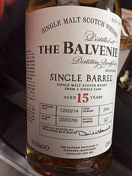 Balvenie Single Barrel Boubon Cask