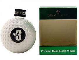 Old St.Andrews Par 3  Blended Whisky Golfball Miniature - 40% - 0.05l