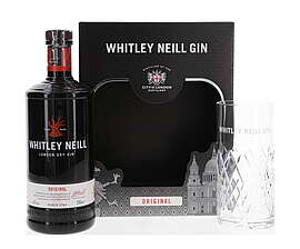 Whitley Neill Original London Dry Gin mit gratis Glas