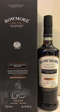 Bowmore Distillery Manager's Selection