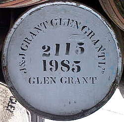 Glen Grant cask&nbsp;uploaded by&nbsp;Ben, 07. Feb 2106