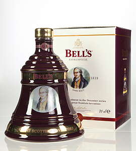 Bells Christmas Decanter "James Watt"
