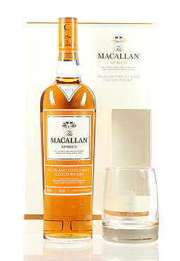 Macallan Amber with Glas