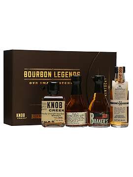 Bourbon Legends 4-pk Miniature Set 4 x 5cl