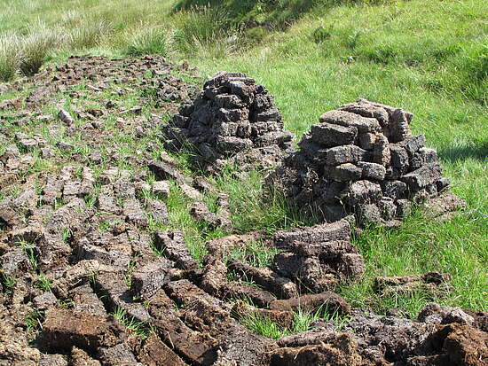 Peat on the Isle of Islay