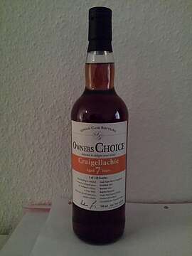 Craigellachie "Owners Choice"