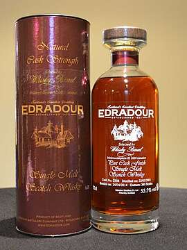 Edradour Bottled for: Whisky Barrel - Lanaken Belgium