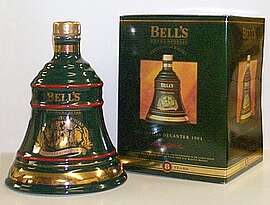 Bells Christmas Decanter