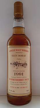Glen Moray Exclusively Selected in 2021 for Whiskyherbst N°22