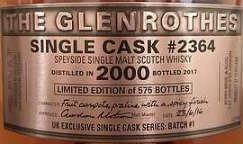 Glenrothes Single Cask #2364