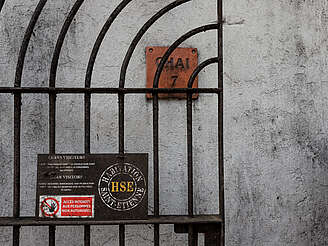 HSE warehouse No. 7 entry gate&nbsp;uploaded by&nbsp;Ben, 16. Apr 2024