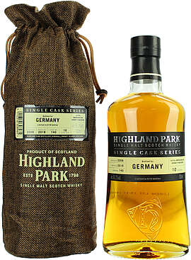 Highland Park Bottled for Germany