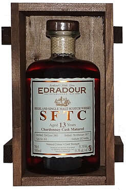 Edradour Chardonnay Cask SFTC, Cask 263, Cask Strength